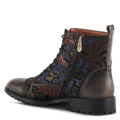 Spring Step L'Artiste Men's Elton Leather Bootie Cabernet Multi EU 41 / US 8-8.5