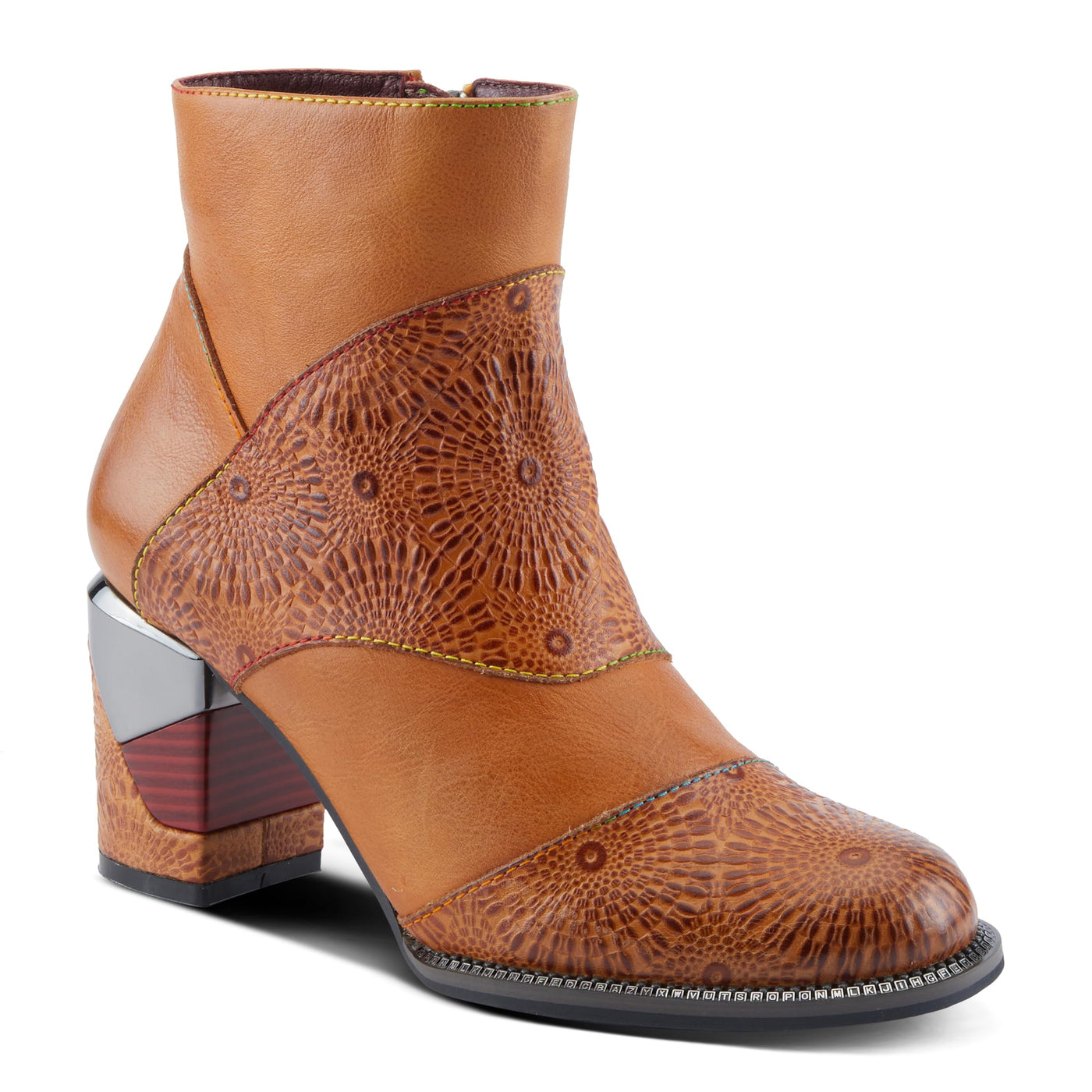 L'Artiste by Spring Step Women's Topanga Fashion Boot, Camel, 8