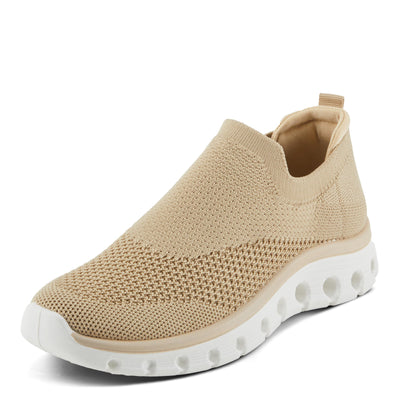 PATRIZIA Women's Allenti Sport Slip On Sneaker Tan EU 38 / US 7.5-8
