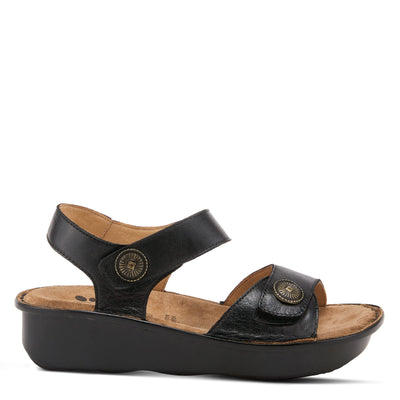 Spring Step Women's Toca Ankle Strap Sandal Black EU 40 / US 9