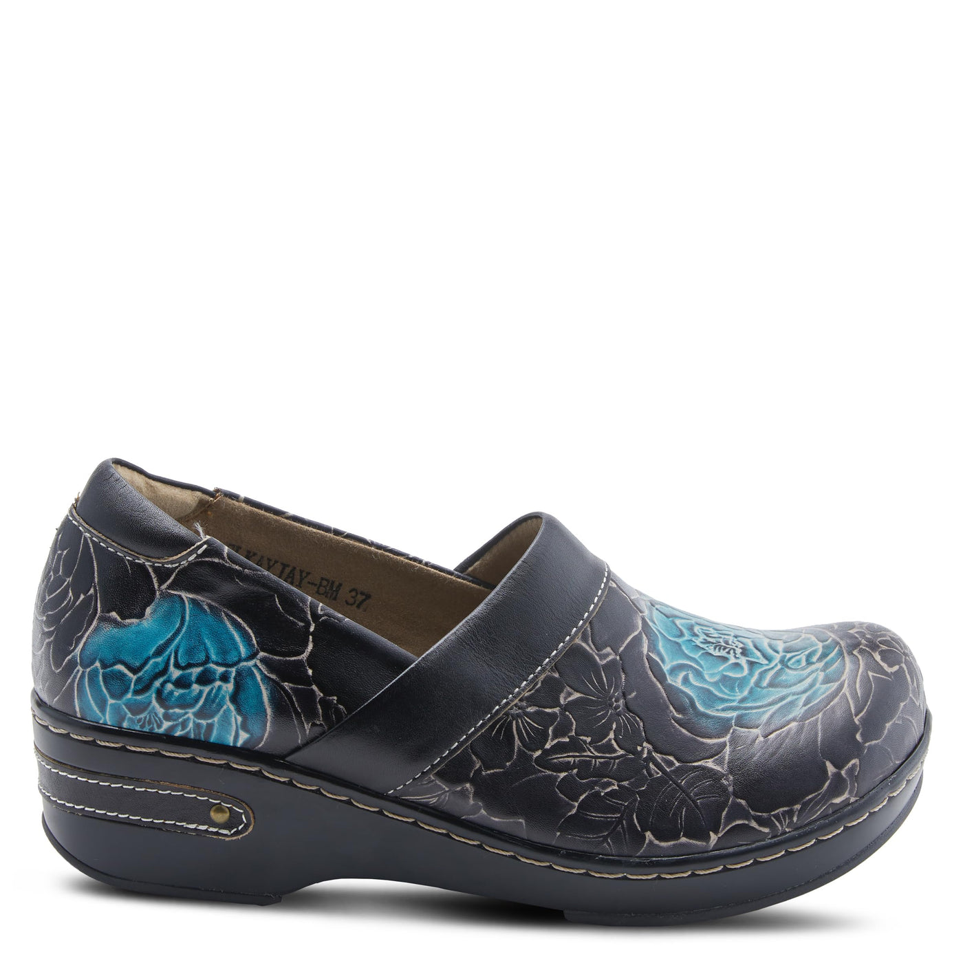 Spring Step L'Artiste Women's Elkayjay Clogs Black Multi EU 41 / US 9.5-10