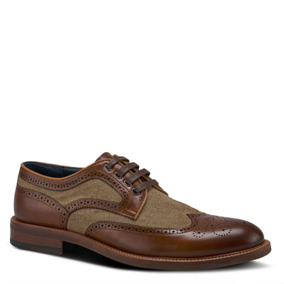 Spring Step Men's Downtown Lace-Up Shoe Cognac Multi EU 43 / US 9.5-10