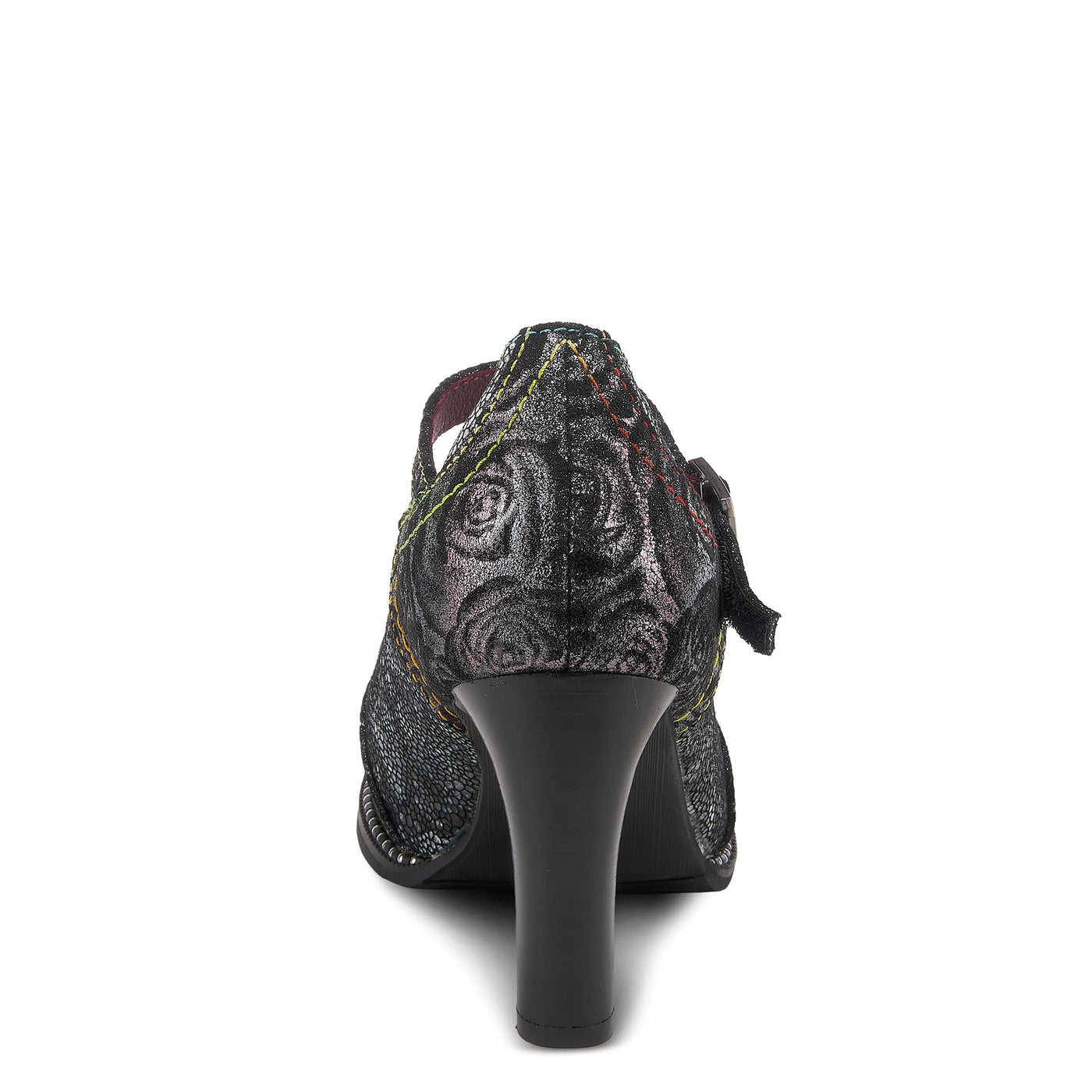 L'Artiste by Spring Step Women's Mazie Pump, Black Multi, 11.5-12