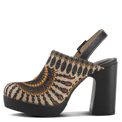 Spring Step L'Artiste Women's Zipi Leather Shootie Black Multi EU 37 / US 6.5-7