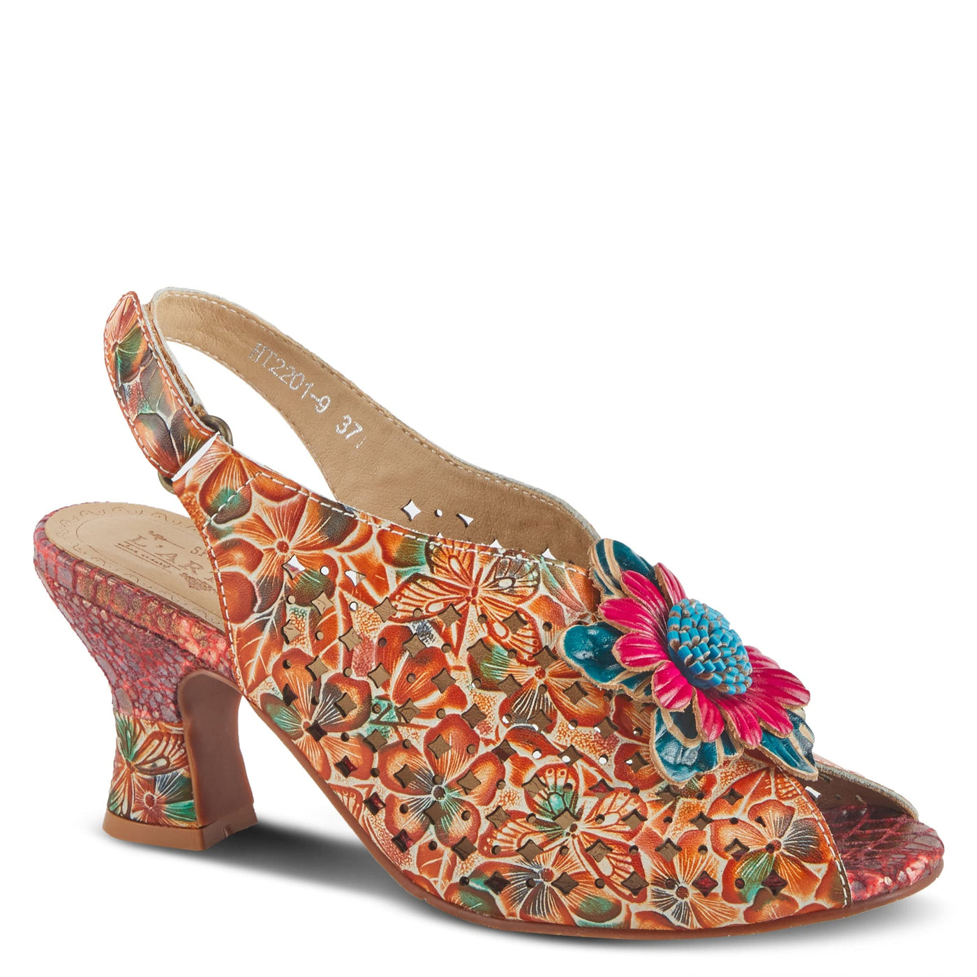 L'Artiste by Spring Step Arautre Camel Multi EU 42 (US Women's 10.5-11) M