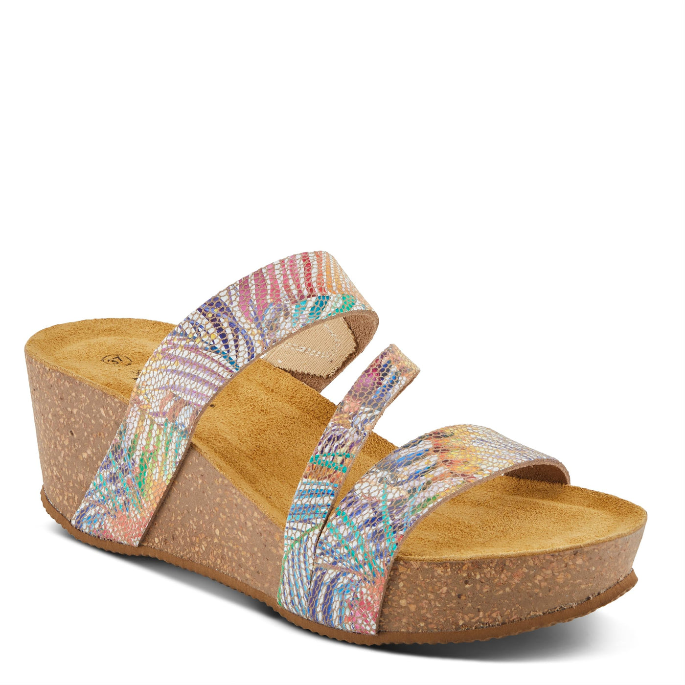 Spring Step Women's Butterpea Sandal, Pink Multi, 9.5