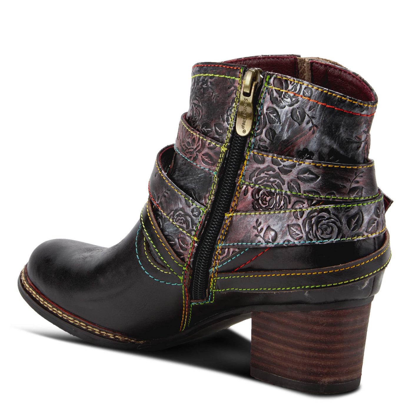 Spring Step L'Artiste Women's Shazzam-Rose Black Multi EU 40 / US 9