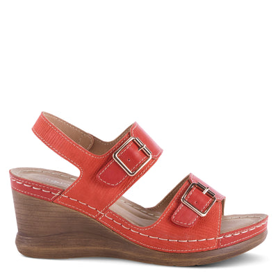 PATRIZIA Women's Tavlin Slingback Sandal Red EU 38 / US 7.5-8