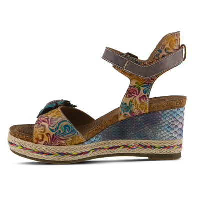 L'Artiste by Spring Step Annmarie Grey Multi 41 (US Women's 9.5-10)