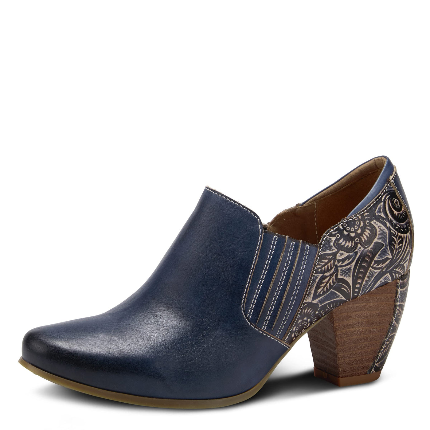 L'Artiste by Spring Step Leatha Navy 37 (US Women's 6.5-7) M