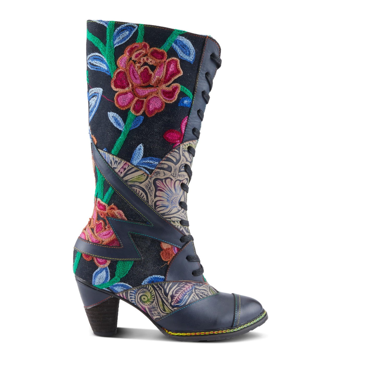 Spring Step L'Artiste Women's Malagie-Rose Mid Calf Boot