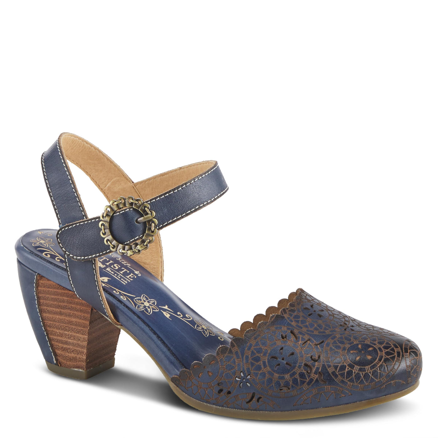 Spring Step L'Artiste Women's Eiloota Sandals Navy EU 40 / US 9