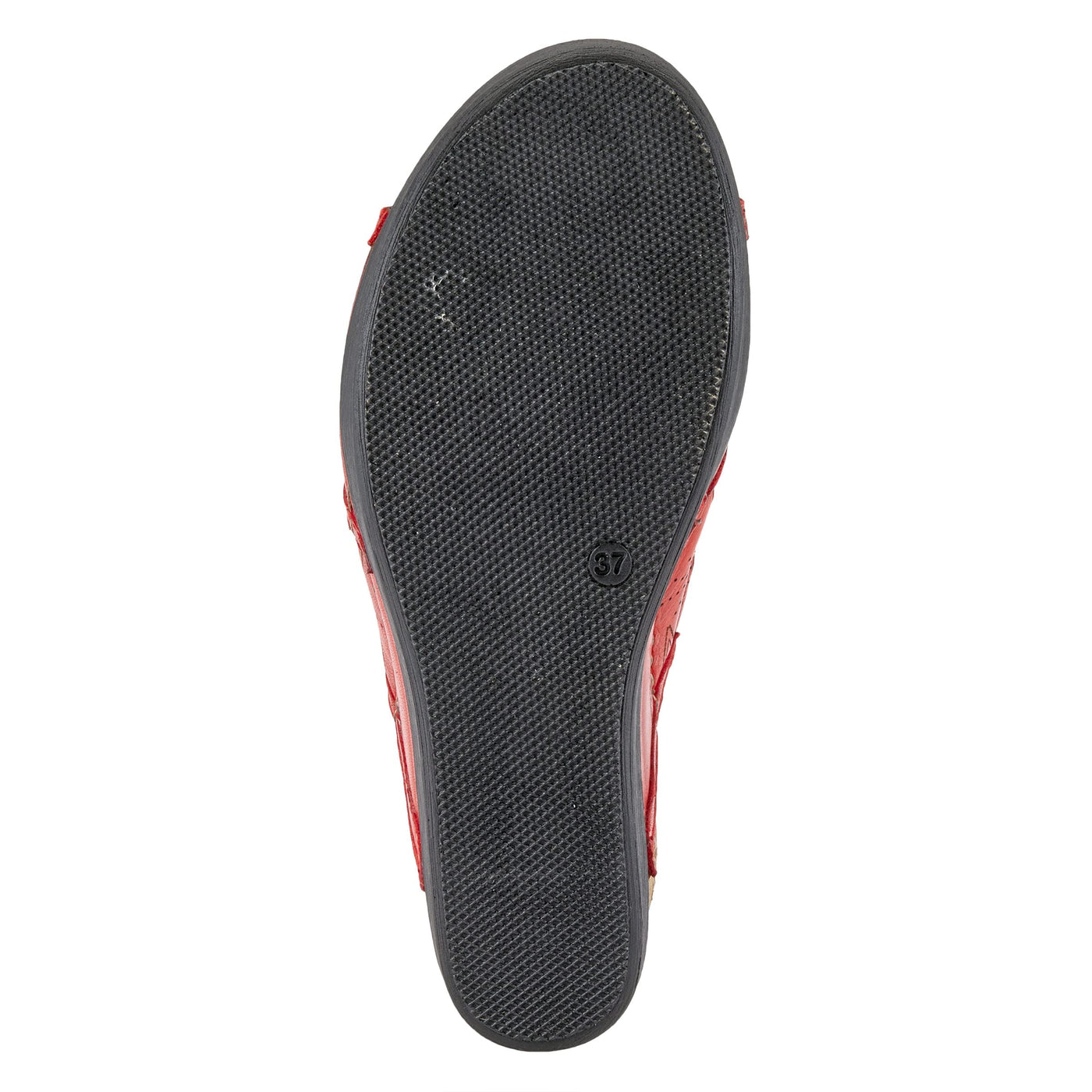 Spring Step Women's Fusawedge Wedge Sandal Red EU 36 / US 5.5-6