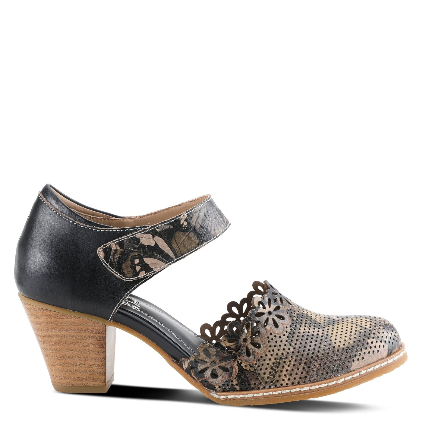 Spring Step L'Artiste Women's Sunset Bootie Black Multi EU 36 / US 5.5-6