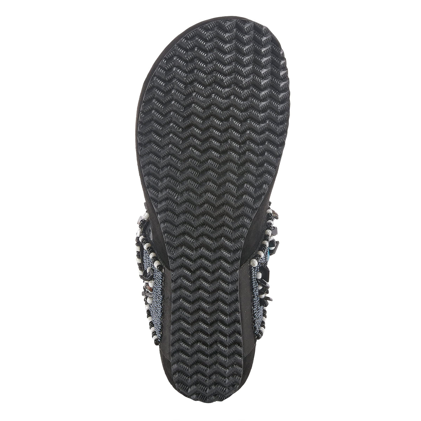 Azura Women's Platypus Slide Sandal, Black Multi, 5.5-6