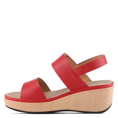 PATRIZIA Women's Spelta Slingback Sandal Red EU 37 / US 6.5-7