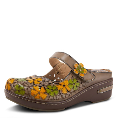 Spring Step L'Artiste Women's Anana Mary-Jane Shoe Grey Multi EU 38 / US 7.5-8