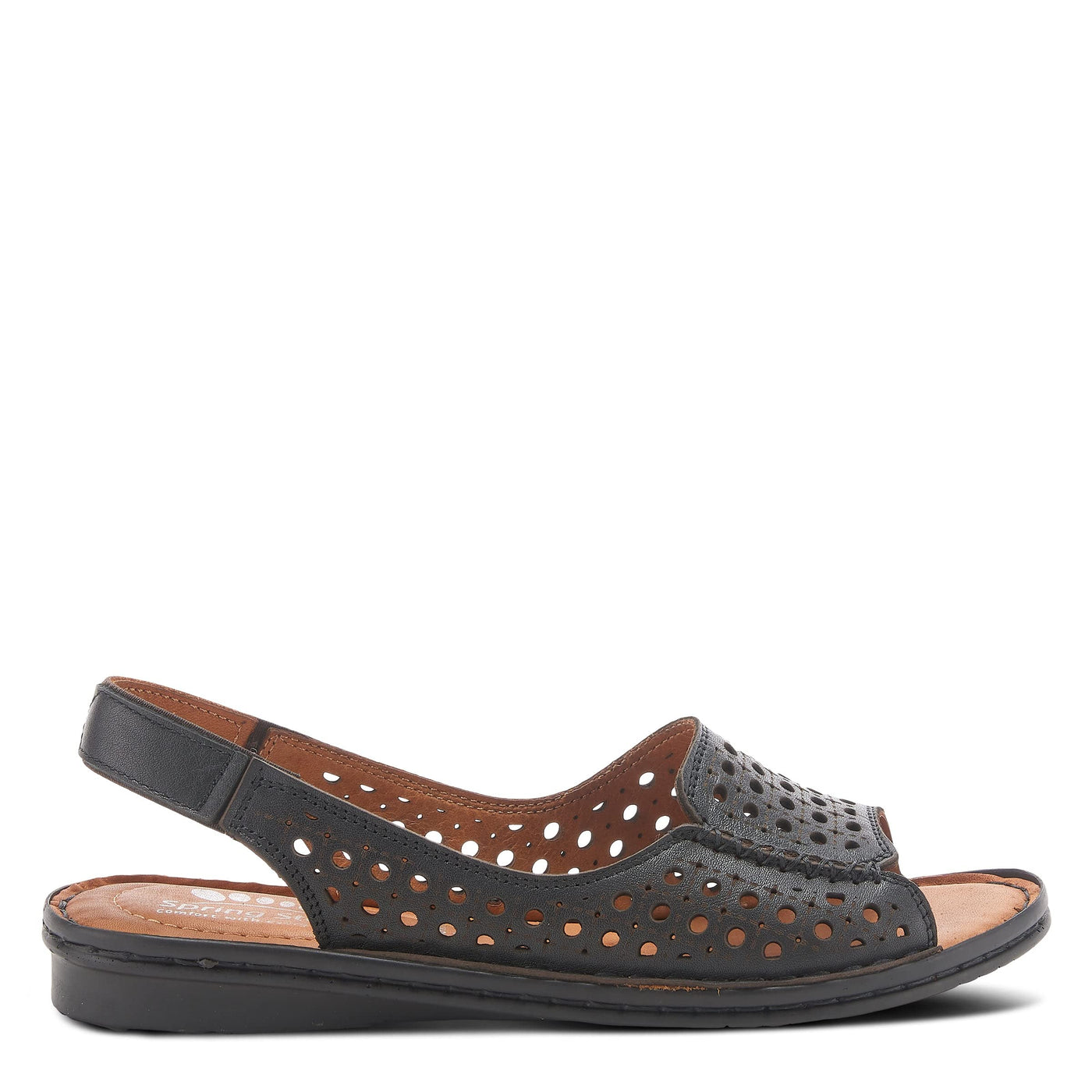 SPRING STEP JORDANA SANDAL BLACK / EU 42 / US 11