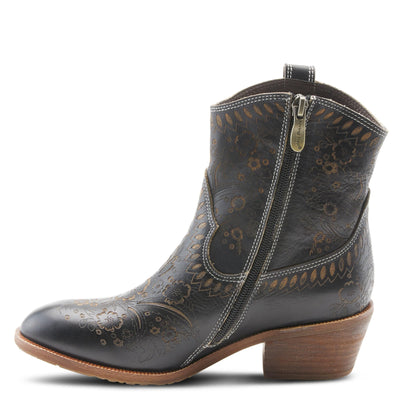 Spring Step L'Artiste Galop Boot for Womens - Ankle Boots with Inside Zipper Closure - Comfortable Western Ladies Boots for Outdoor