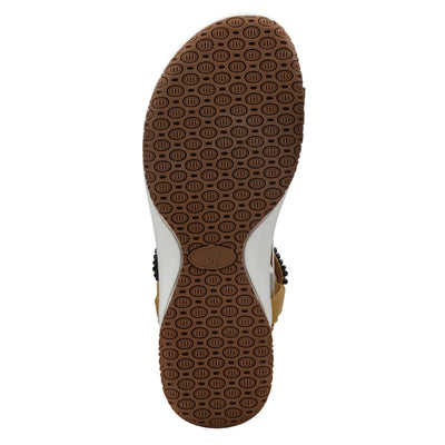 PATRIZIA Women's Kummi Thong Sandal Mustard EU 39 / US 8.5
