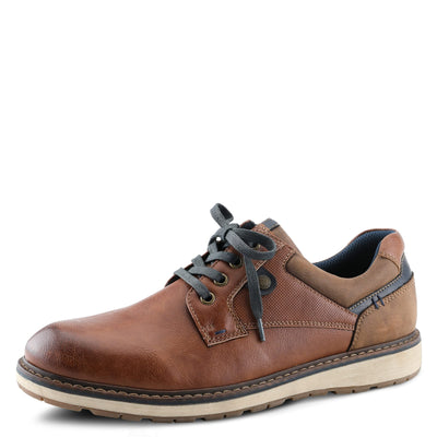 Spring Step Men's Raymond Sneaker Cognac EU 42 / US 9