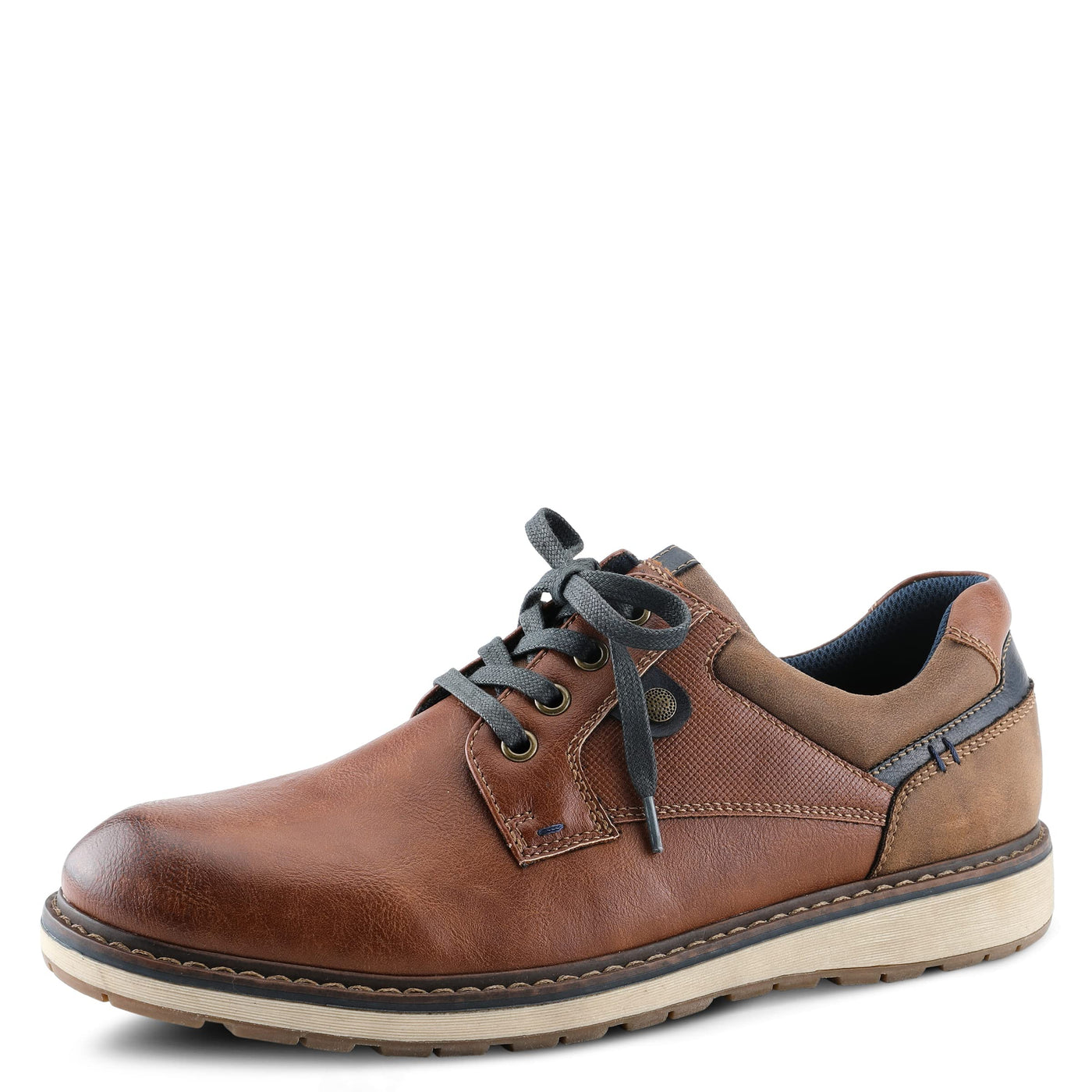 Spring Step Men's Raymond Sneaker Cognac EU 45 / US 11.5