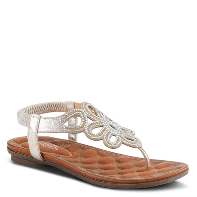 PATRIZIA Women's Faustine Backstrap Sandal Soft Gold EU 40 / US 9