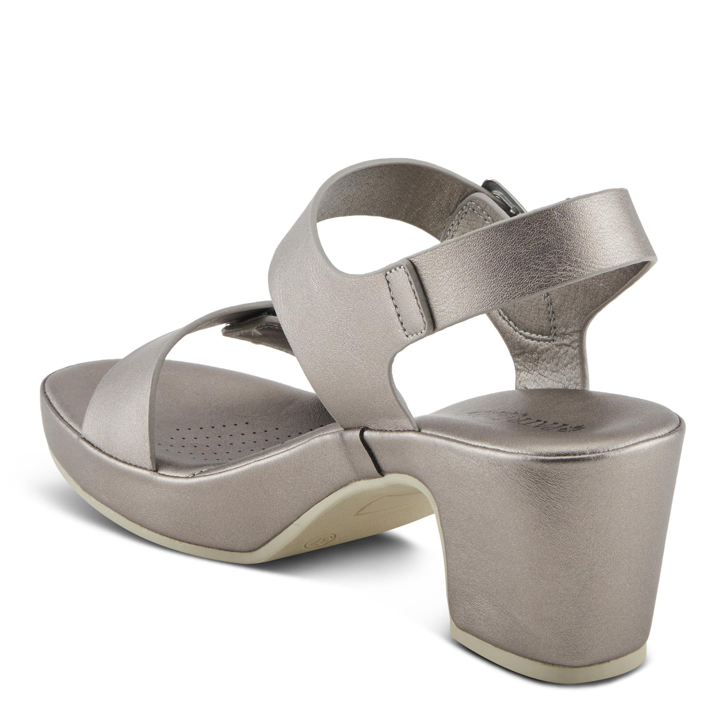 PATRIZIA Women's SANDLIN Slingback Heeled Sandals Pewter EU 42 / US 10.5-11