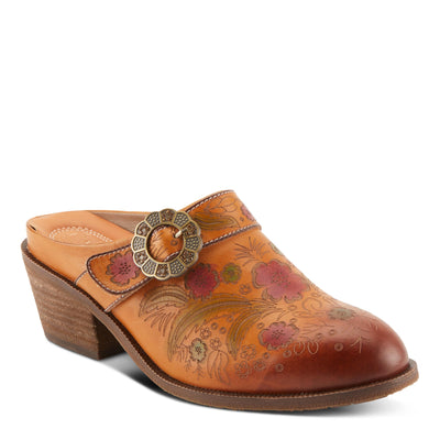 Spring Step L'Artiste Women's Zoozi Leather Mule Camel EU 37 / US 6.5-7