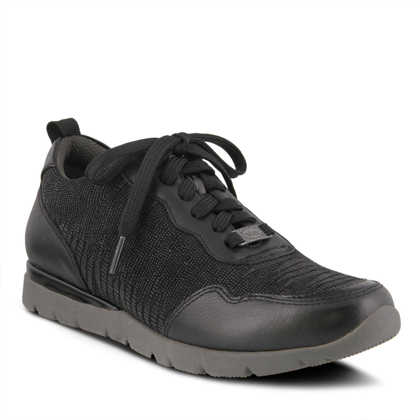 Spring Step Women's NYLLA Oxford, Black, 7.5-8