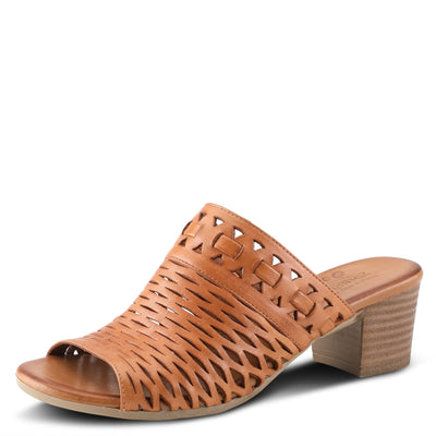 Spring Step Women's Anika Slide Sandal Camel EU 38 / US 7.5-8