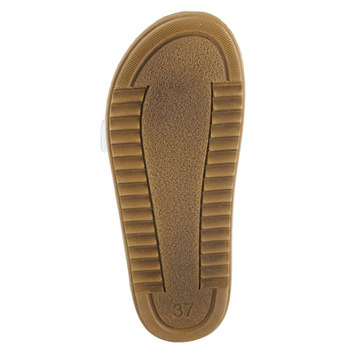 Flexus Women's Baronca Slide Sandal White EU 39 / US 8.5