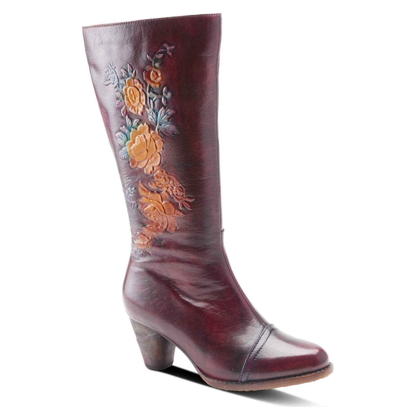Spring Step L'Artiste Women's Gobsmack Boots Plum Multi EU 36 / US 5.5-6