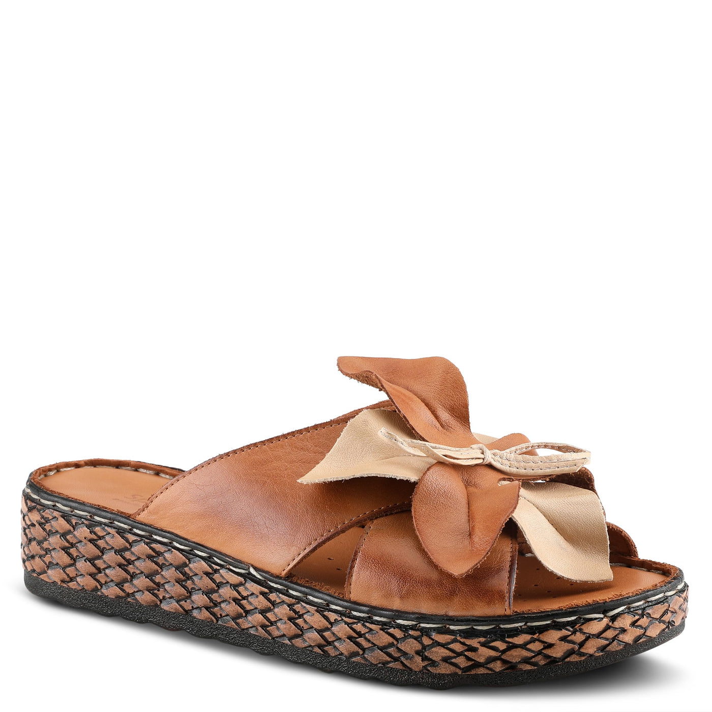 Spring Step Women's Hilary Slide Sandal Camel EU 36 / US 5.5-6