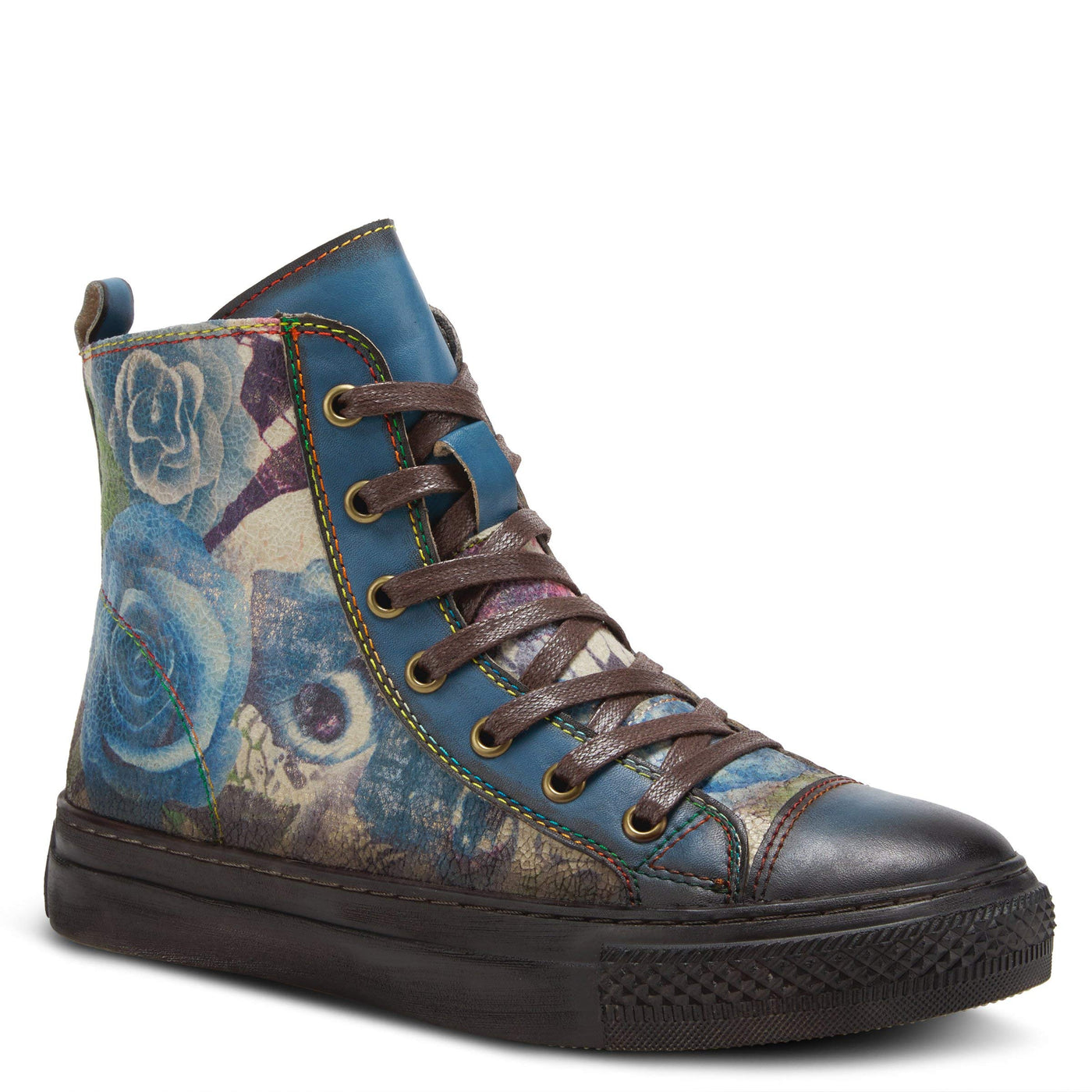 Spring Step L'Artiste Women's Combat-Rose Blue EU 36 / US 5.5-6