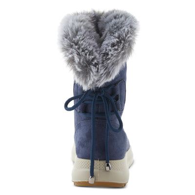 Flexus Women's Snowbird Navy Boots EU 39 / US 8.5