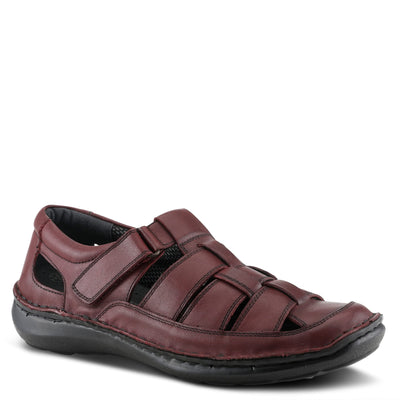 Spring Step Men's Aspen Slip-On Shoe Bordeaux EU 44 / US 10.5-11
