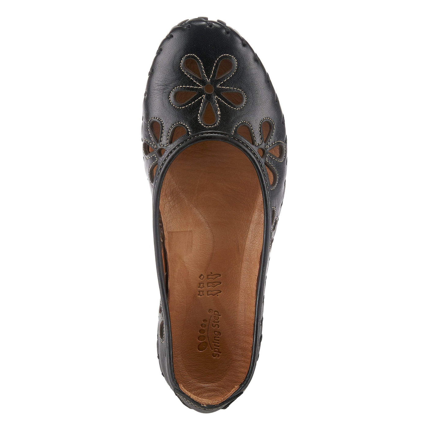 Spring Step Women's Rayely Ballerina Black EU 41 / US 9.5-10