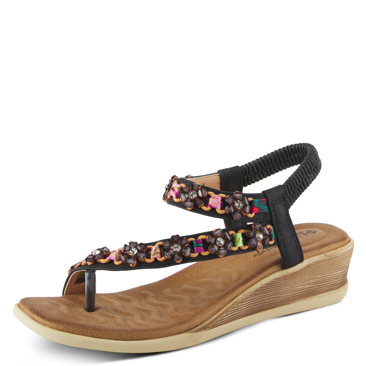 PATRIZIA Women's Kalil Slingback Sandal Black EU 40 / US 9