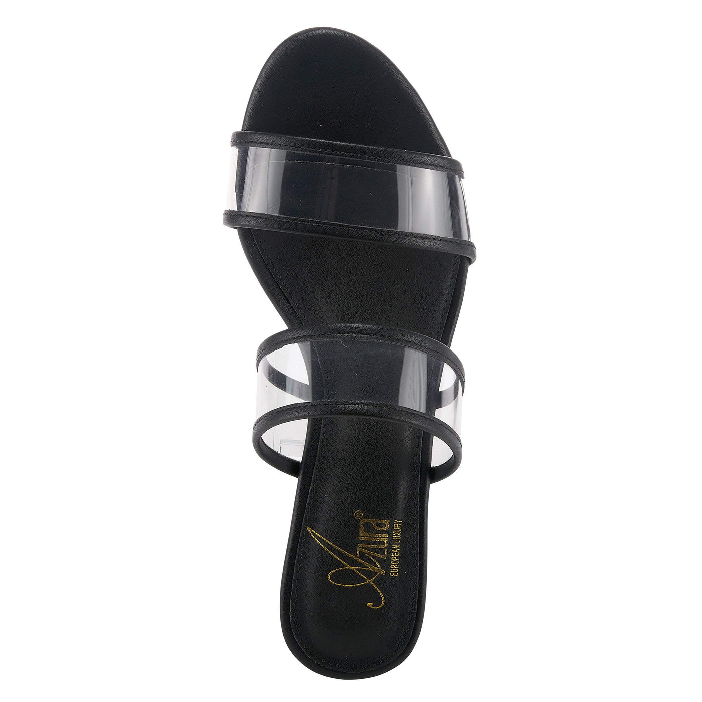 Azura Women's Rashell Strappy Sandal Black EU 38 / US 7.5-8