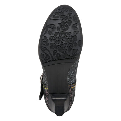 L'Artiste by Spring Step Women's Mazie Pump, Black Multi, 9.5-10