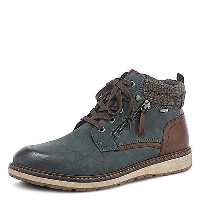 Spring Step Men's Johnny Sneaker Blue EU 40 / US 7-7.5