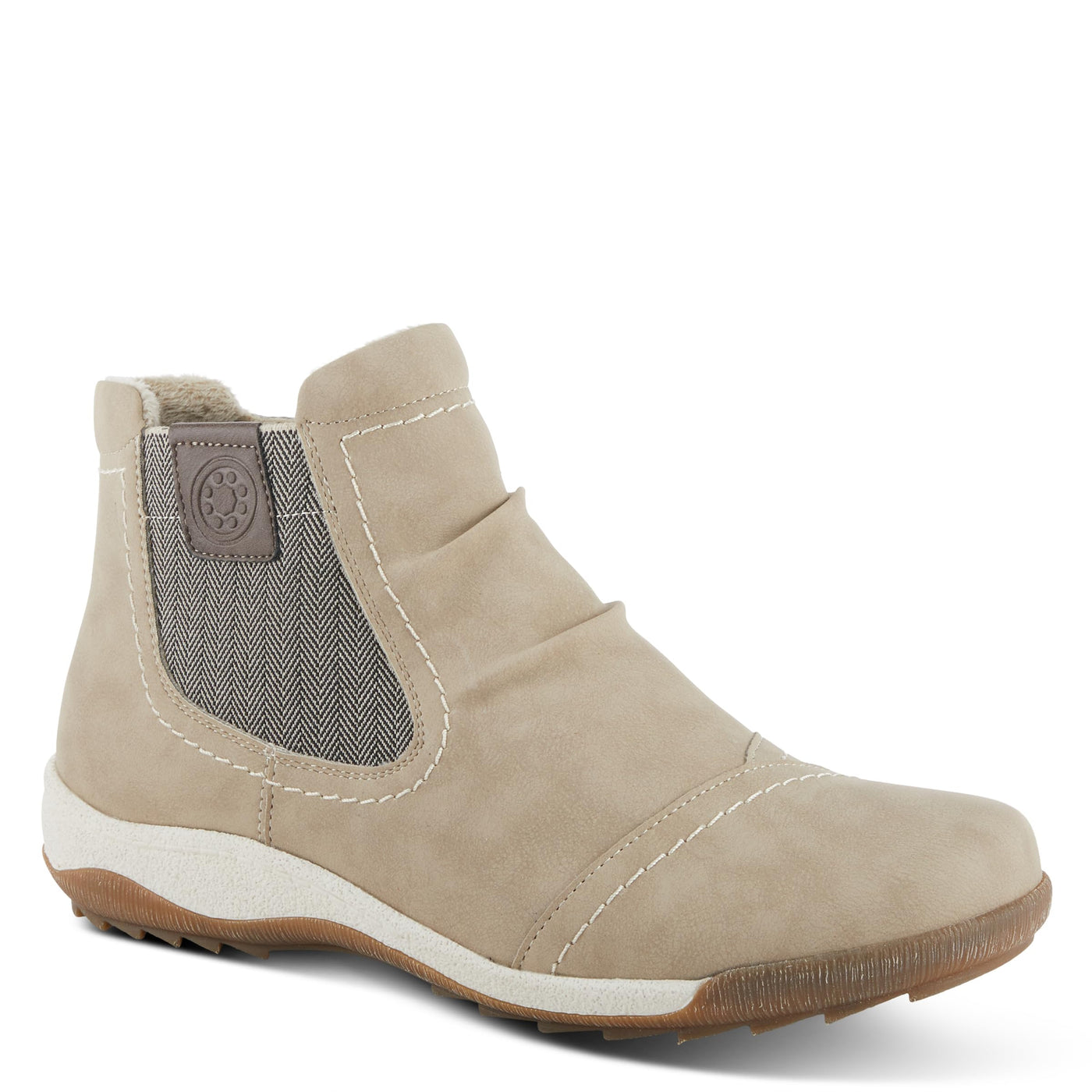 Spring Step Women's Atella Bootie Stone EU 38 / US 7.5-8