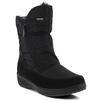 Spring Step Women's Ernestina Snow Boot, Black, 38 EU/7.5-8 M US