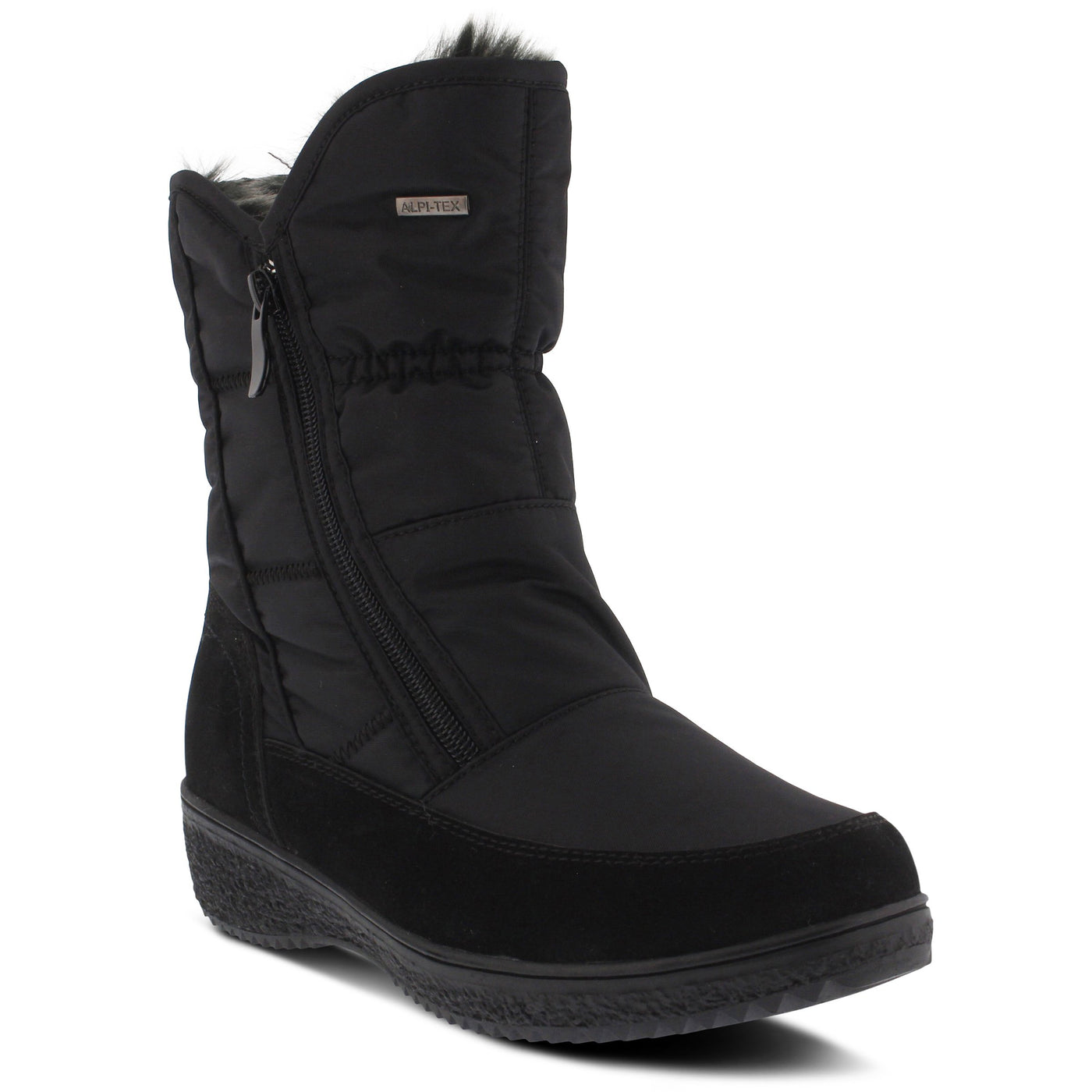 Spring Step Women's Ernestina Snow Boot, Black, 38 EU/7.5-8 M US