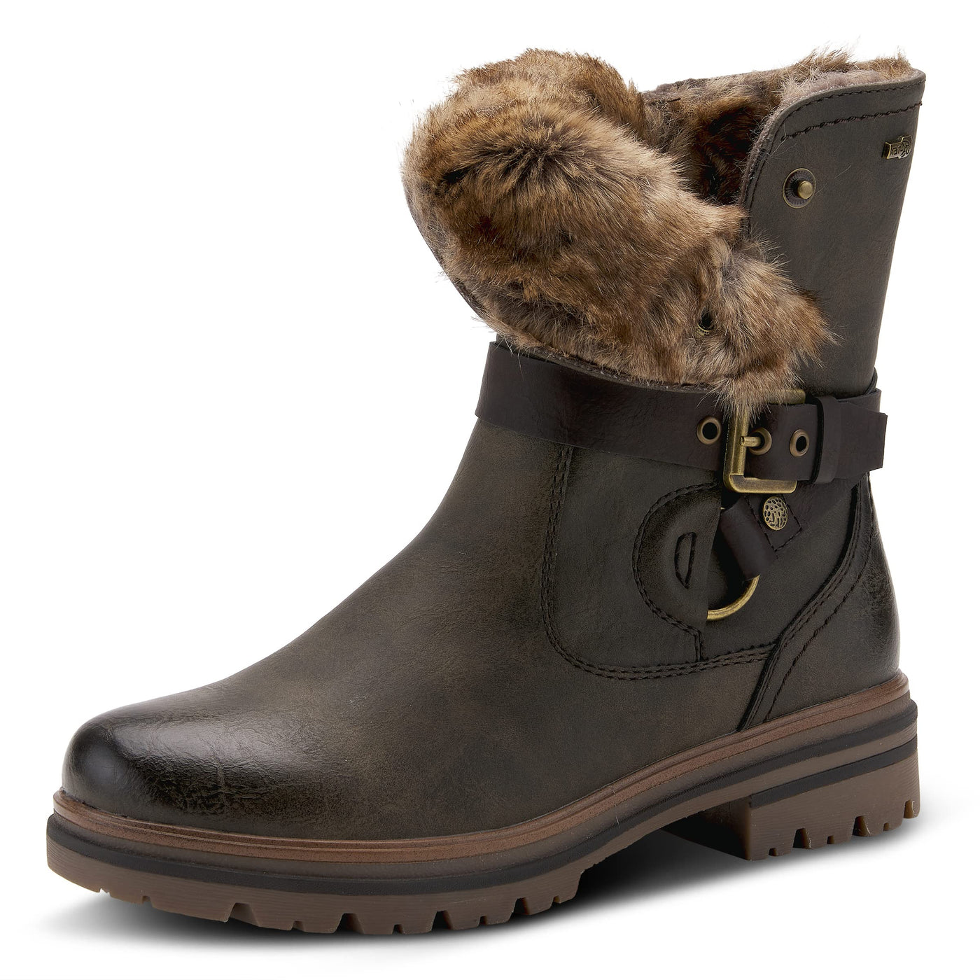 Spring Step Women's Francala Boots Olive Green EU 37 / US 6.5-7
