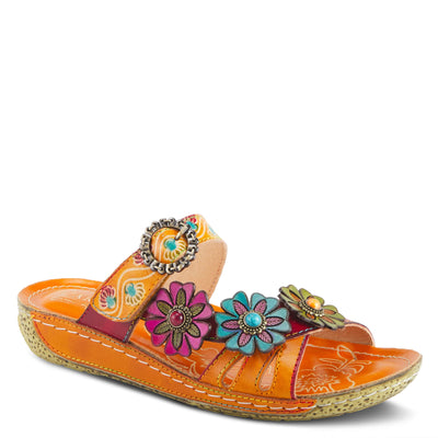 L'Artiste by Spring Step Ariala Mango Multi EU 37 (US Women's 6.5-7) M