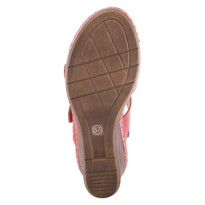 PATRIZIA Women's Tavlin Slingback Sandal Red EU 38 / US 7.5-8