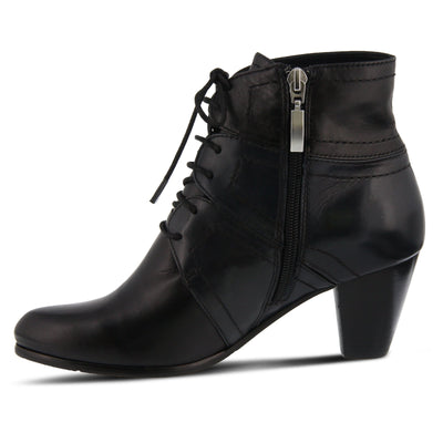 Spring Step Womens Hilde Black Multi Leather Boot - 40