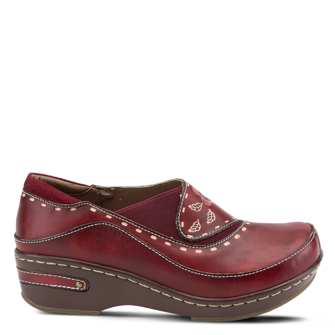 L’Artiste by Spring Step Women's Burbank Slip-On Loafer, Bordeaux, 38 EU/7.5-8 M US